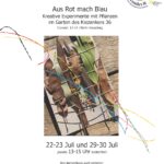 Plakat "Aus Rot mach Blau"